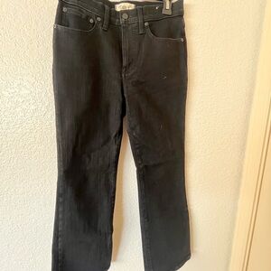Madewell Women's Black Boot Cut Jeans